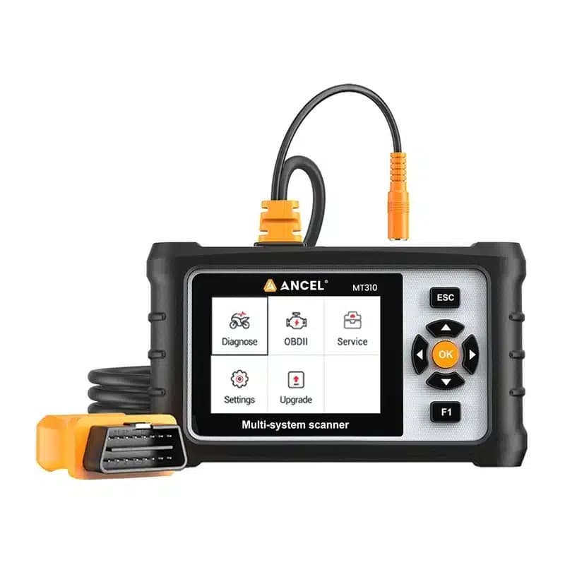 ANCEL MT310 Διαγνωστικός Σαρωτής Μοτοσικλετών, Έγχρωμη Οθόνη TFT 3,5