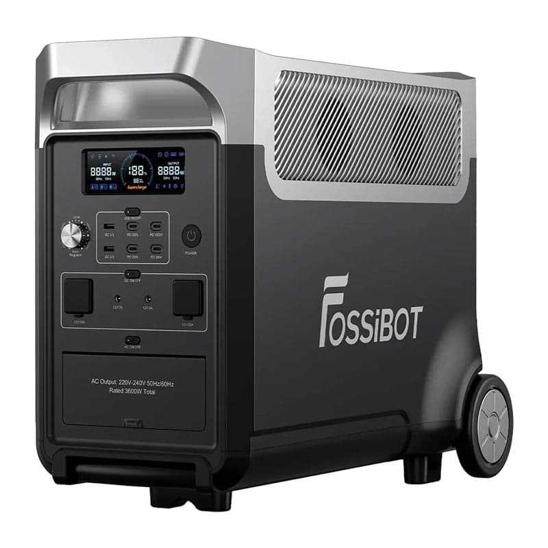 FOSSiBOT F3600 Pro Σταθμός Φόρτισης 3600W, Μαύρος 3