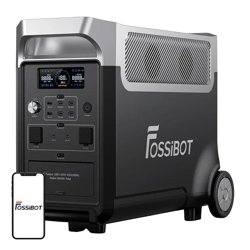 Σταθμός φόρτισης FOSSiBOT F3600 Pro 3600W Μαύρος