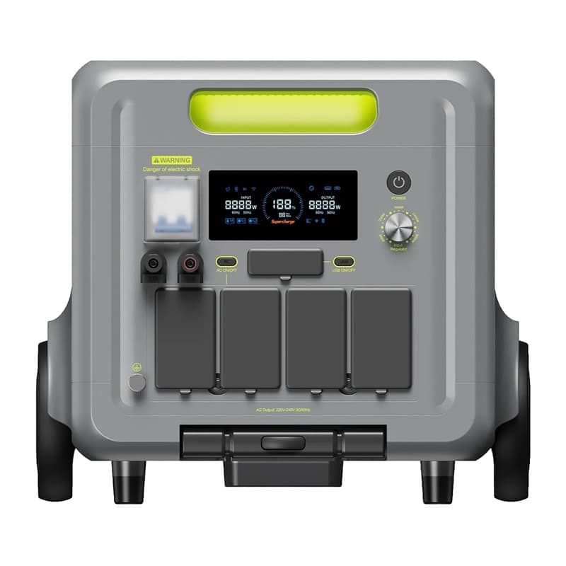 FOSSIBOT F7200 Σταθμός Τροφοδοσίας 7200 W, Πράσινος 6