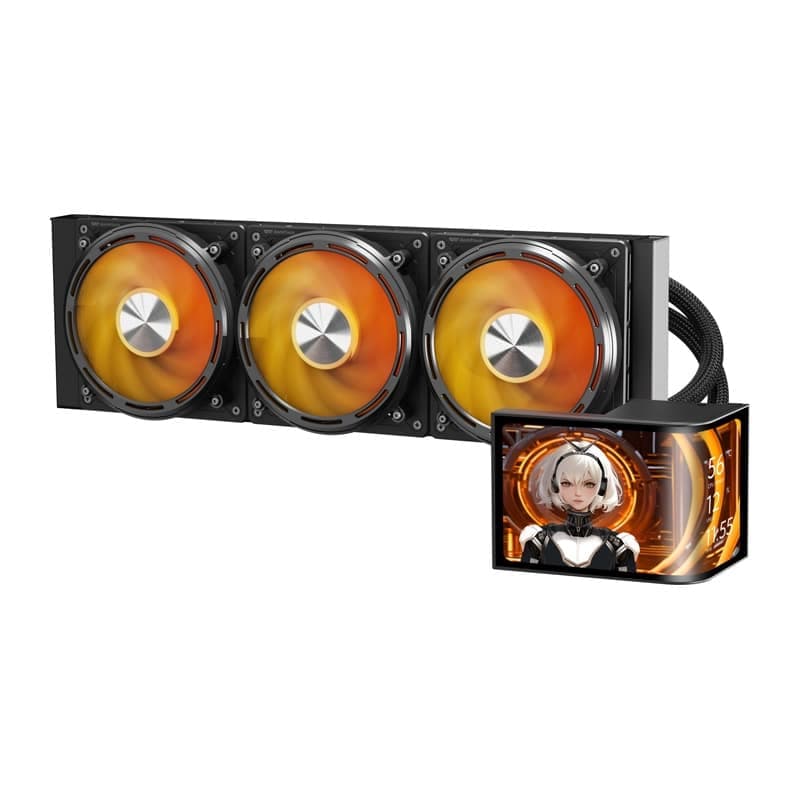 DarkFlash UV360 Ψύκτης Επεξεργαστή AIO 360 mm, Μαύρος 3