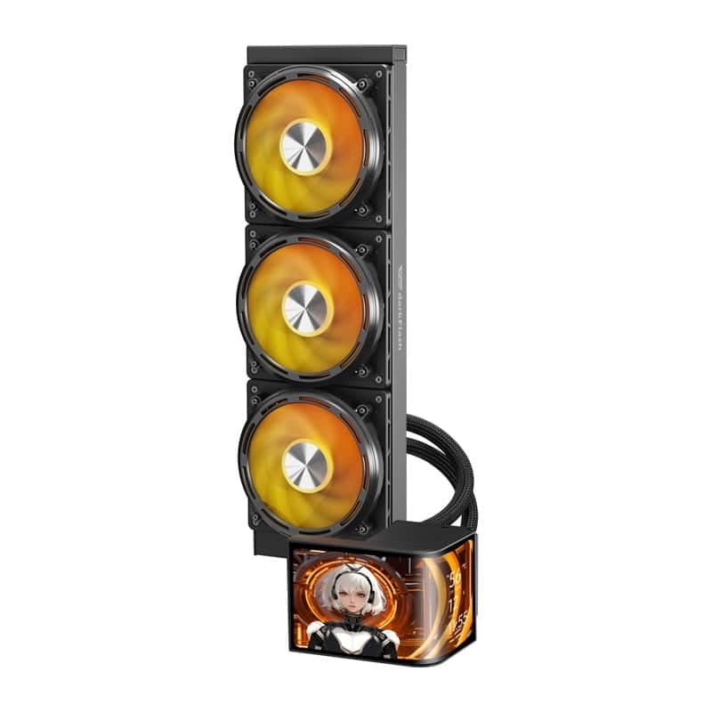 DarkFlash UV360 Ψύκτης Επεξεργαστή AIO 360 mm, Μαύρος 4