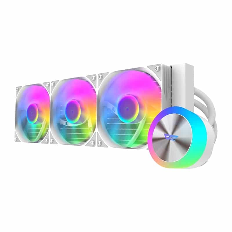 Darkflash DG360 Ψύκτης Επεξεργαστή Υγρού, Λευκός