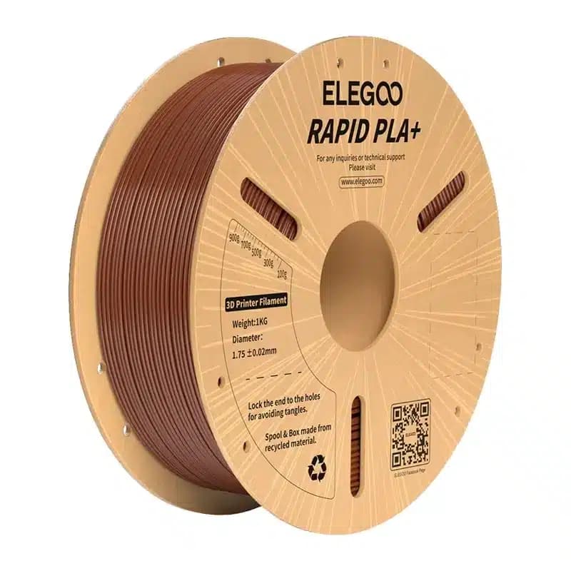 Νήμα ELEGOO Rapid PLA+ Καφέ