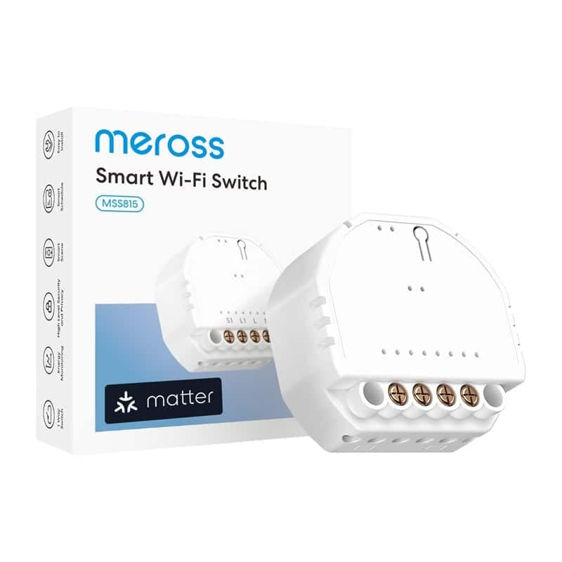 MEROSS MSS815MAQUA-UN Σετ 4 έξυπνοι διακόπτες Wi-Fi 3