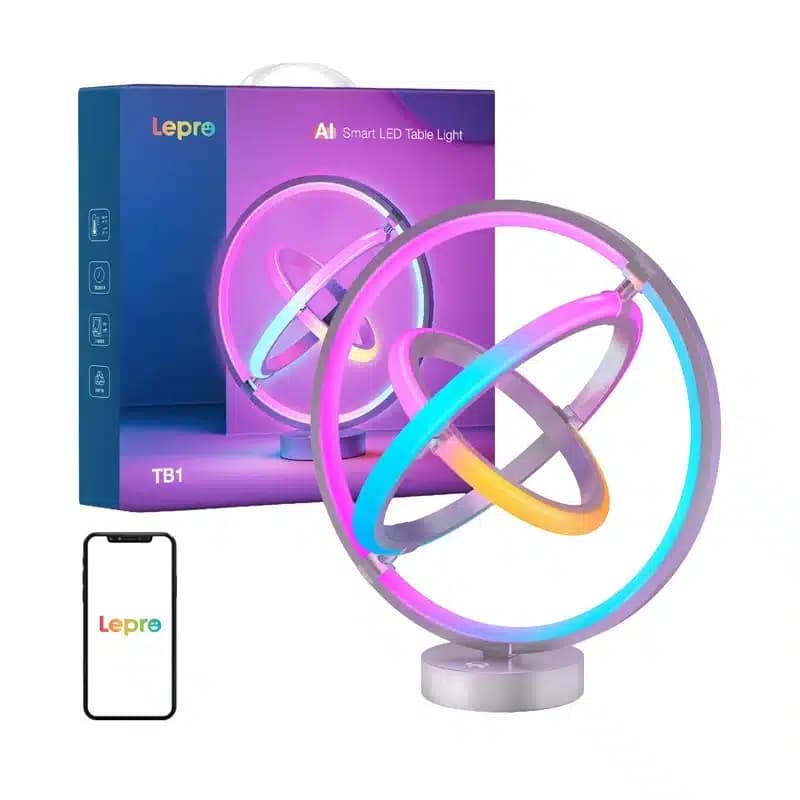 LEPRO TB1 Επιτραπέζιο Φωτιστικό RGBIC