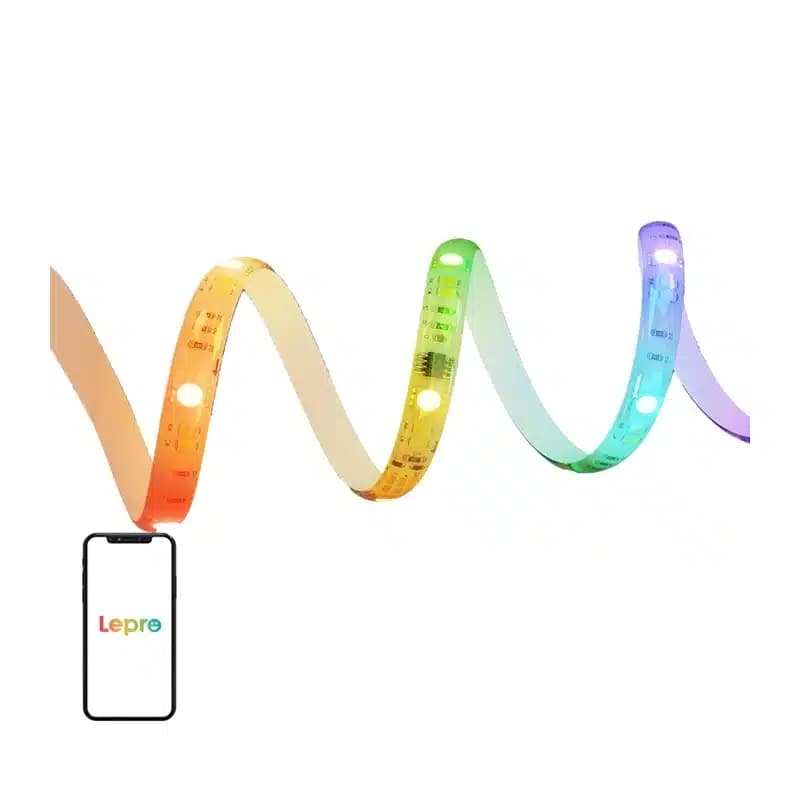 LEPRO SW1-6 RGB Έξυπνη Λωρίδα LED, 6 μ.