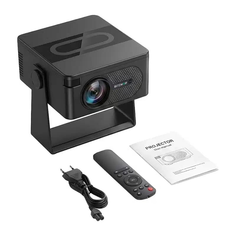 BlitzWolf BW-V1 Ultra Προβολέας Full HD 1080p, 8500 Lumens, Wi-Fi 6