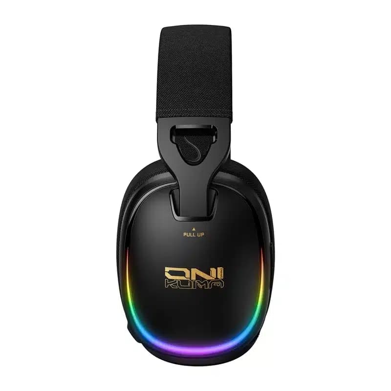 ONIKUMA GT805 Ασύρματα Ακουστικά Gaming, Μαύρα 4
