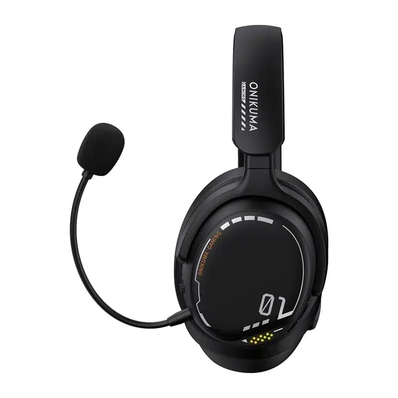 ONIKUMA GT886 Ασύρματα Ακουστικά Gaming, Μαύρα 5