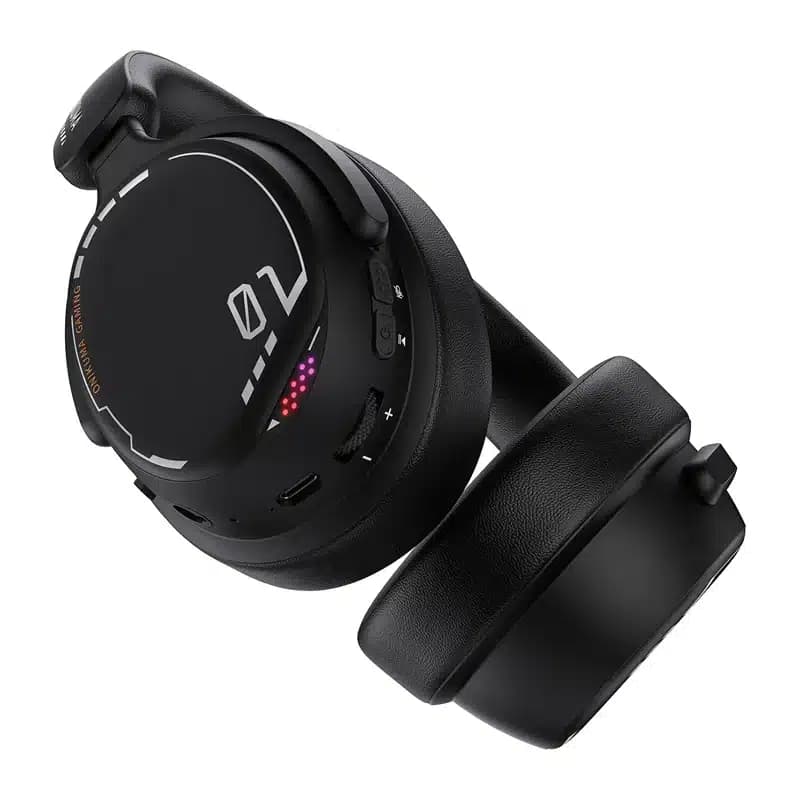 ONIKUMA GT886 Ασύρματα Ακουστικά Gaming, Μαύρα 6
