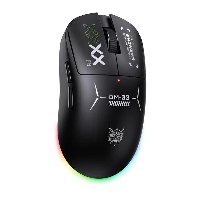 ONIKUMA DM03 RGB Ποντίκι Gaming, Μαύρο 5
