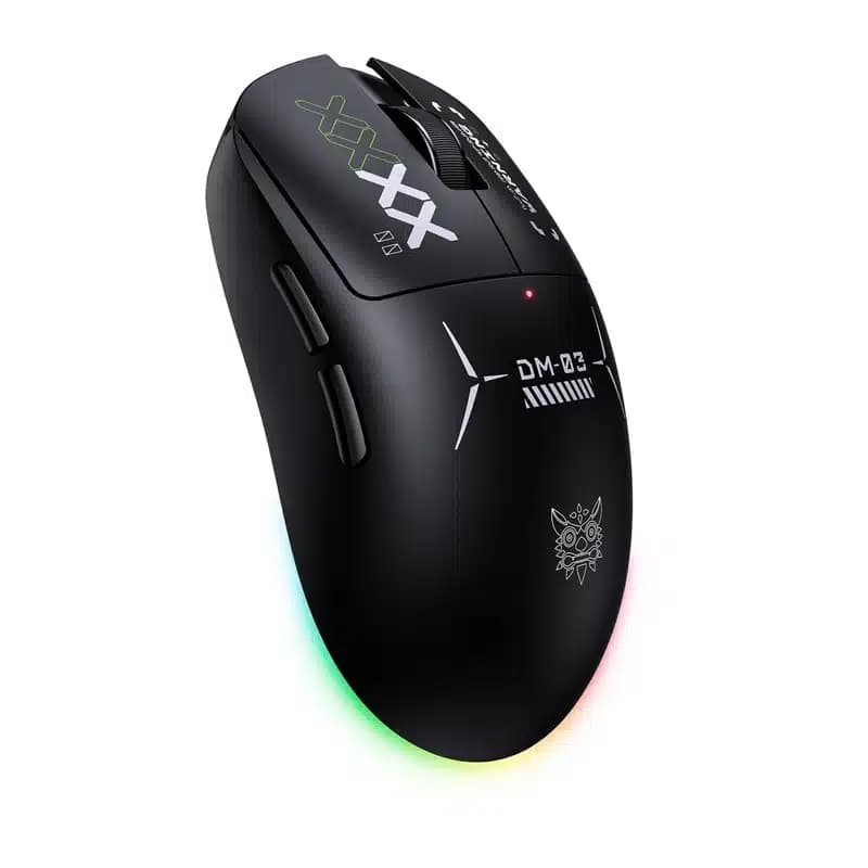 ONIKUMA DM03 RGB Ποντίκι Gaming, Μαύρο 6