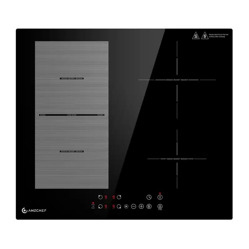 AMZCHEF CE-FS-I72S-FFDD07 Επαγωγική Εστία 7200W, 4 Ζώνες