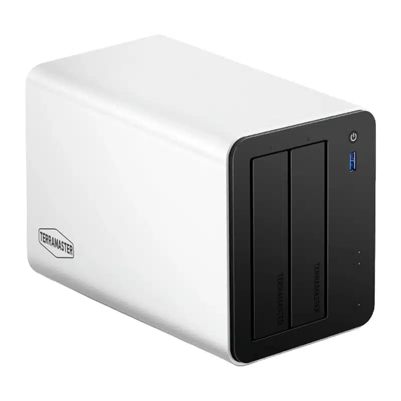 TerraMaster F2-425 Plus Διακομιστής Αρχείων NAS, Intel N5095, 4 GB RAM, 2 Θέσεις