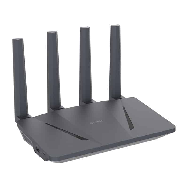 GL.iNet Flint (GL-AX1800) Δρομολογητής Wi-Fi 6, 1800 Mbps
