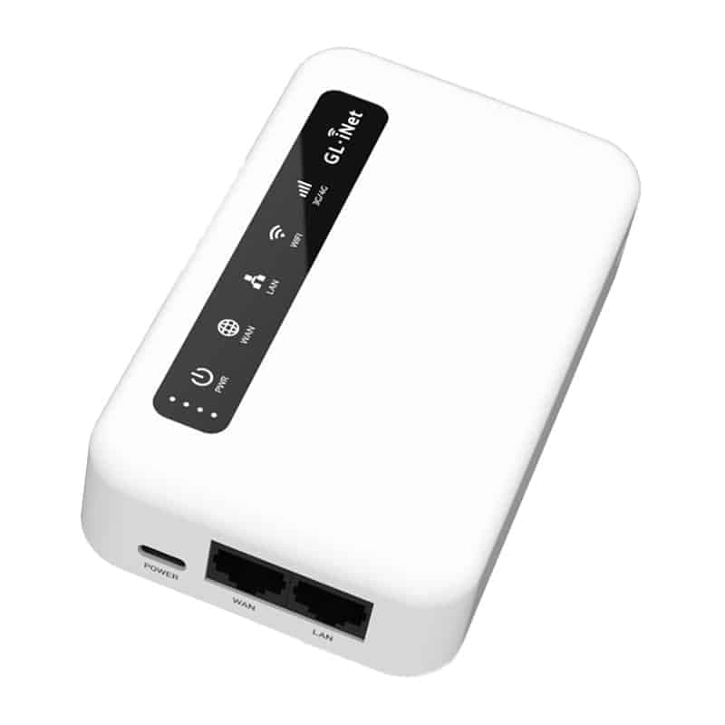GL.iNet Puli GL-XE300-BAT Δρομολογητής 4G LTE, Φορητός, 5000 mAh 4