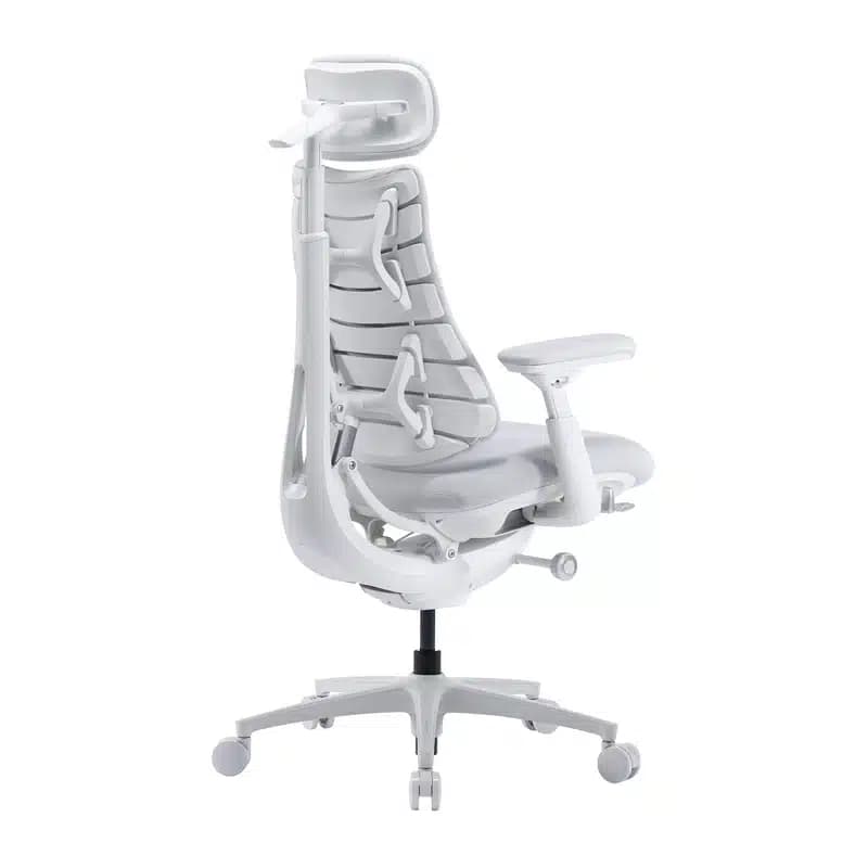 LiberNovo Omni Pro Εργονομική Καρέκλα 48 cm, Λευκή 4