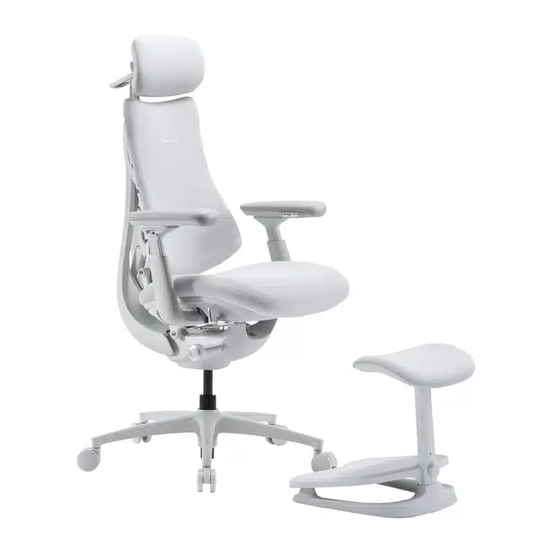 LiberNovo Omni Pro Εργονομική Καρέκλα 48 cm, Λευκή 6