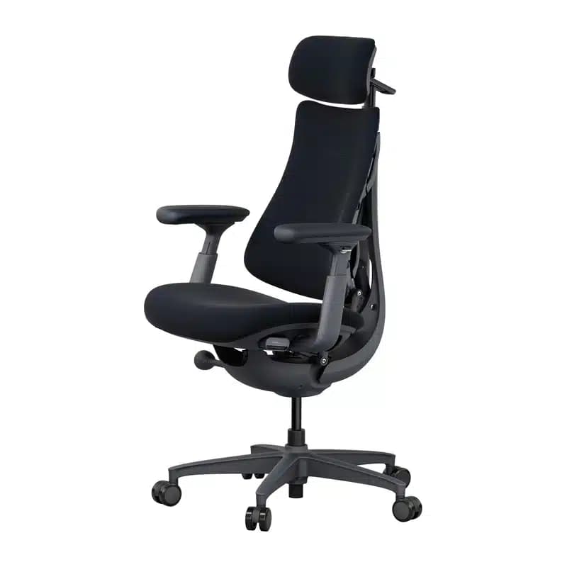 LiberNovo Omni Dynamic Εργονομική Καρέκλα 48 εκ., Μαύρη 2