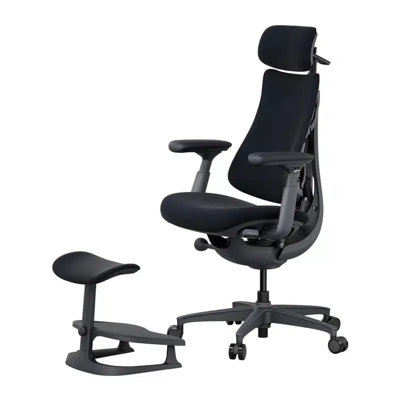 LiberNovo Omni Dynamic Εργονομική Καρέκλα 48 εκ., Μαύρη 3