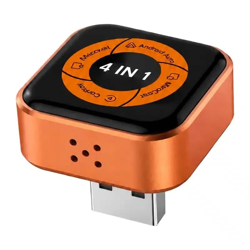 Carlinkit Mini Ultra 6 Ασύρματος Προσαρμογέας CarPlay και Android Auto
