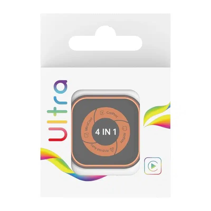 Carlinkit Mini Ultra 6 Ασύρματος Προσαρμογέας CarPlay και Android Auto 3