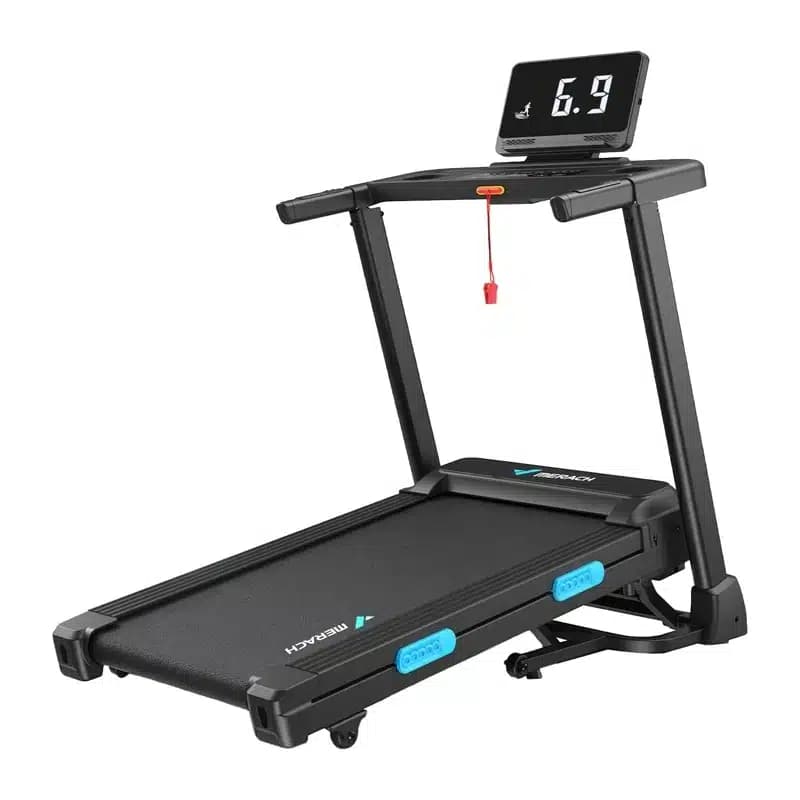 MERACH MR-T12B2 Ηλεκτρικός Διάδρομος, 2,5 HP, Αυτόματη Ρύθμιση Κλίσης, Μαύρος