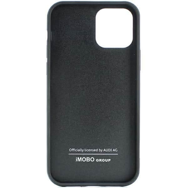 Audi θήκη Carbon Fiber iPhone 11 / Xr 6.1" μαύρη σκληρή AU-TPUPCIP11-R8/D2-BK 3