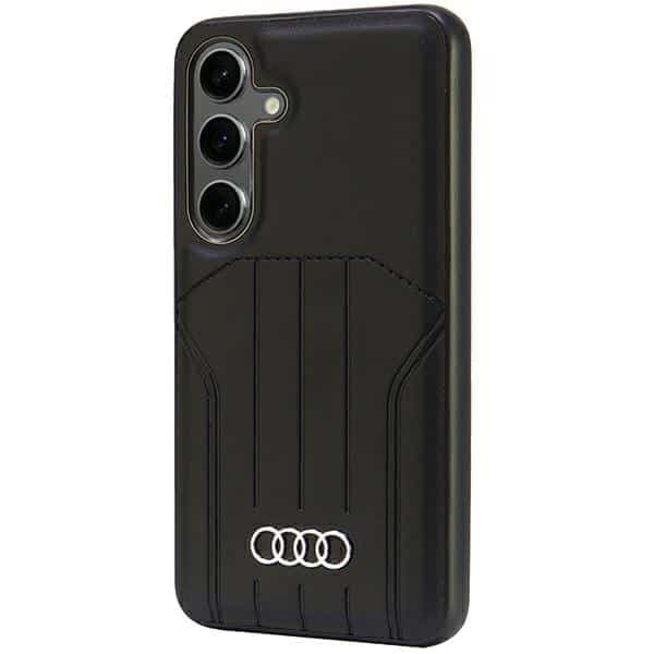 Audi Synthetic Leather MagSafe - θήκη για Samsung Galaxy S24 - Μαύρο 2