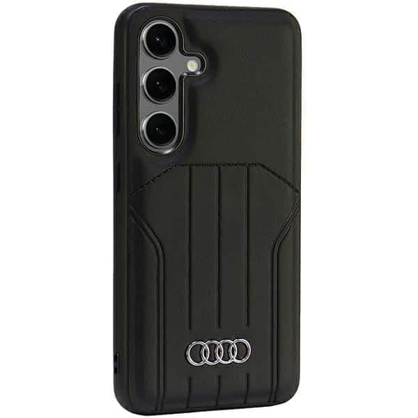 Audi Synthetic Leather MagSafe - θήκη για Samsung Galaxy S24 - Μαύρο 3