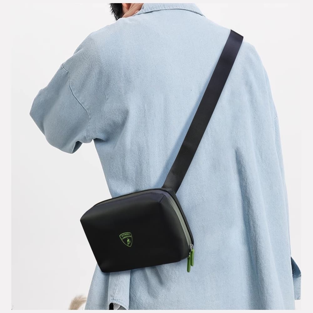 Lamborghini Urus D10 Tech Pouch Οργανωτής, Μαύρος 6