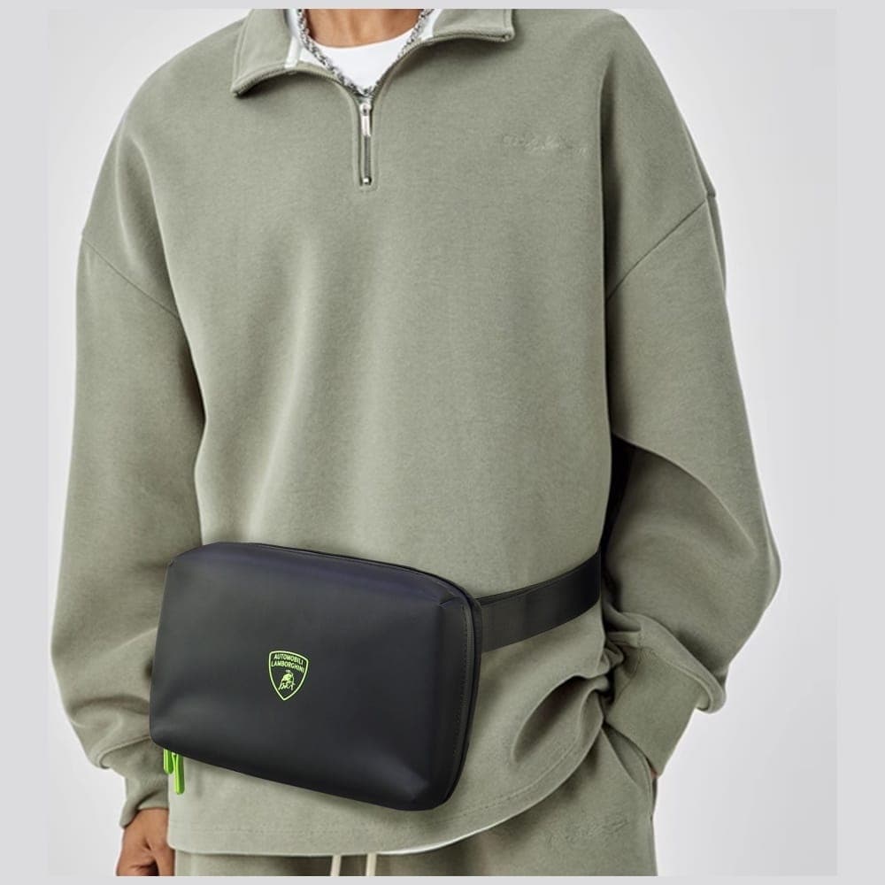Lamborghini Urus D10 Tech Pouch Οργανωτής, Μαύρος 7