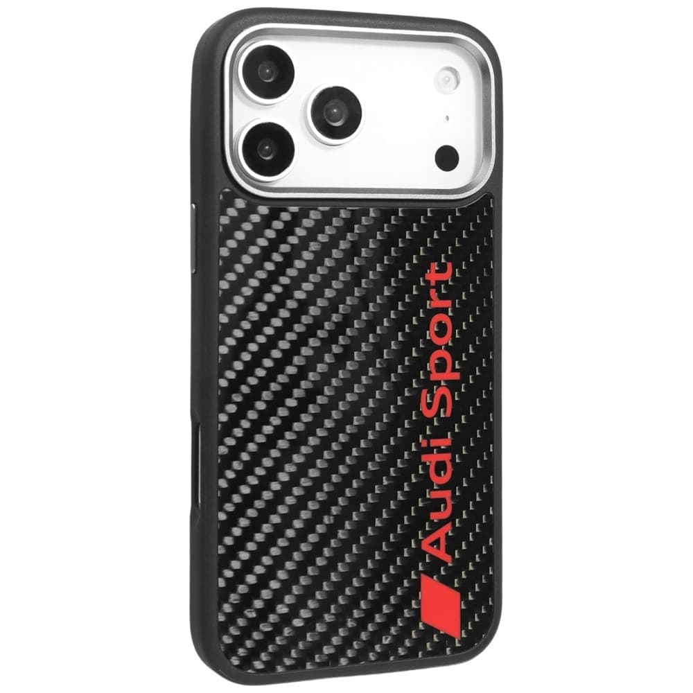 Θήκη Audi R8 Carbon Fiber MagSafe για iPhone 17 Pro Max μαύρο 2