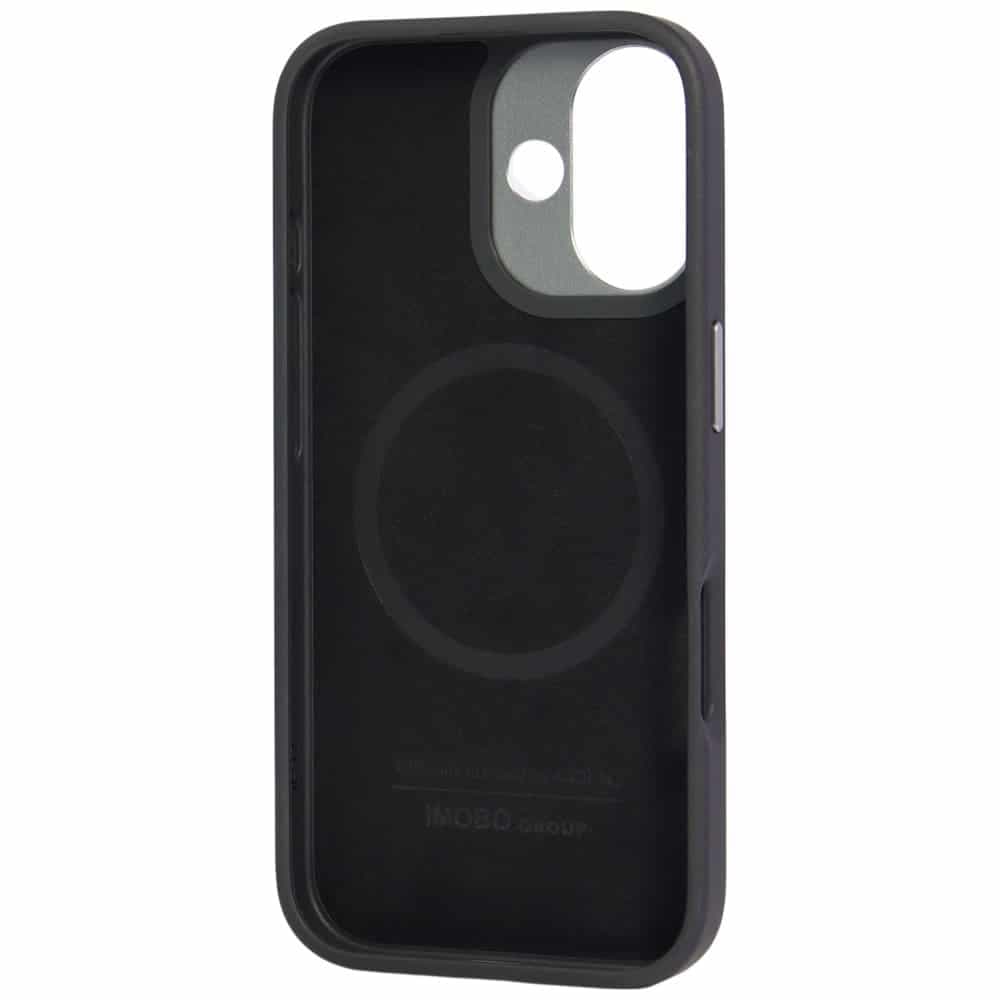 Θήκη Audi R8 Genuine Leather MagSafe για iPhone 17 μαύρο-κόκκινο 9