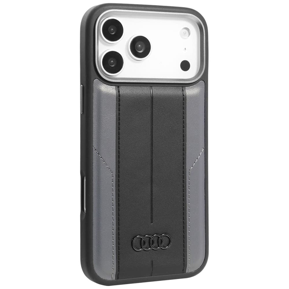 Θήκη Audi A6 Συνθετικό Δέρμα MagSafe για iPhone 17 Pro Max μαύρο 2