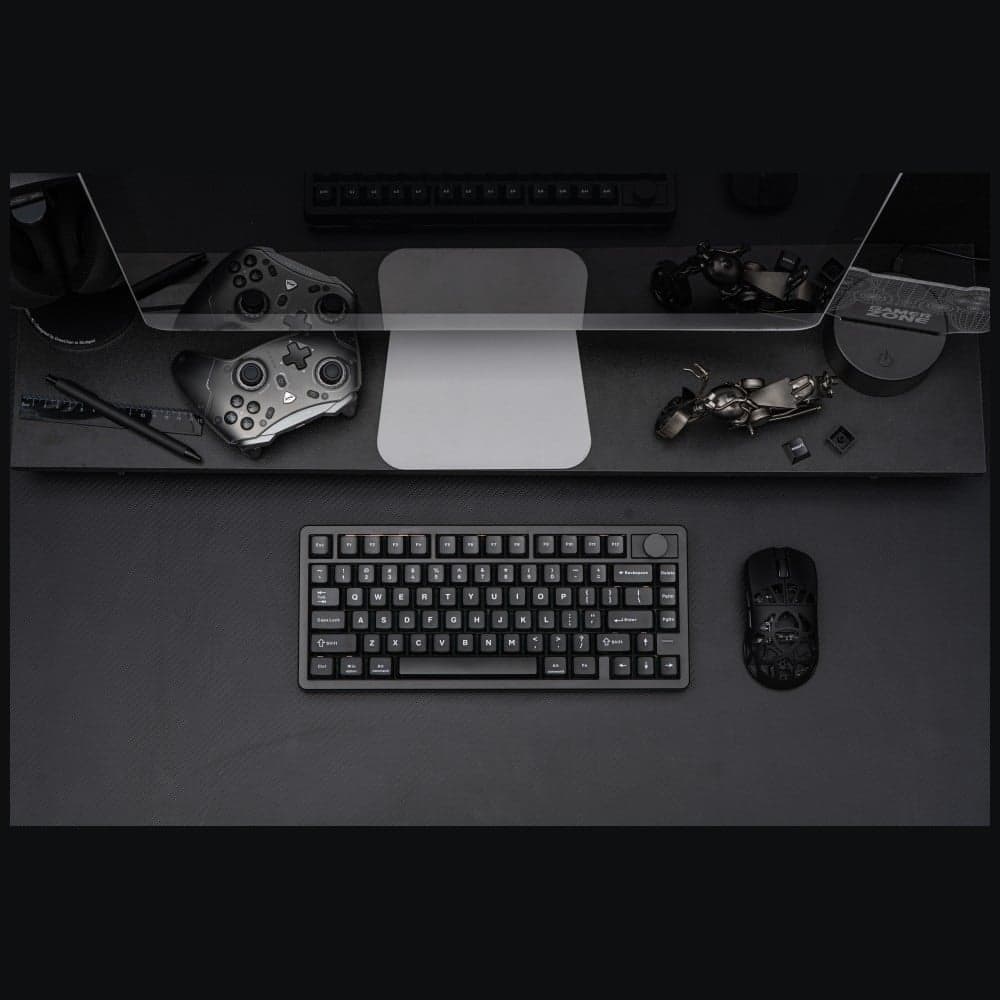 Epomaker HE75 V2 Μηχανικό Πληκτρολόγιο, Jade HE Switch, Μαύρο-Κρεμ 10