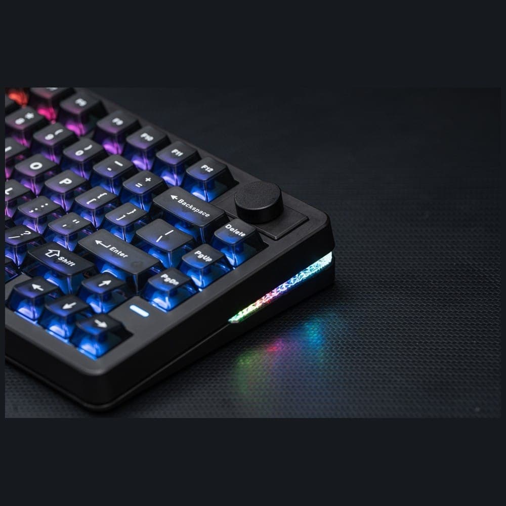 Epomaker HE75 V2 Μηχανικό Πληκτρολόγιο, Jade HE Switch, Μαύρο-Κρεμ 12