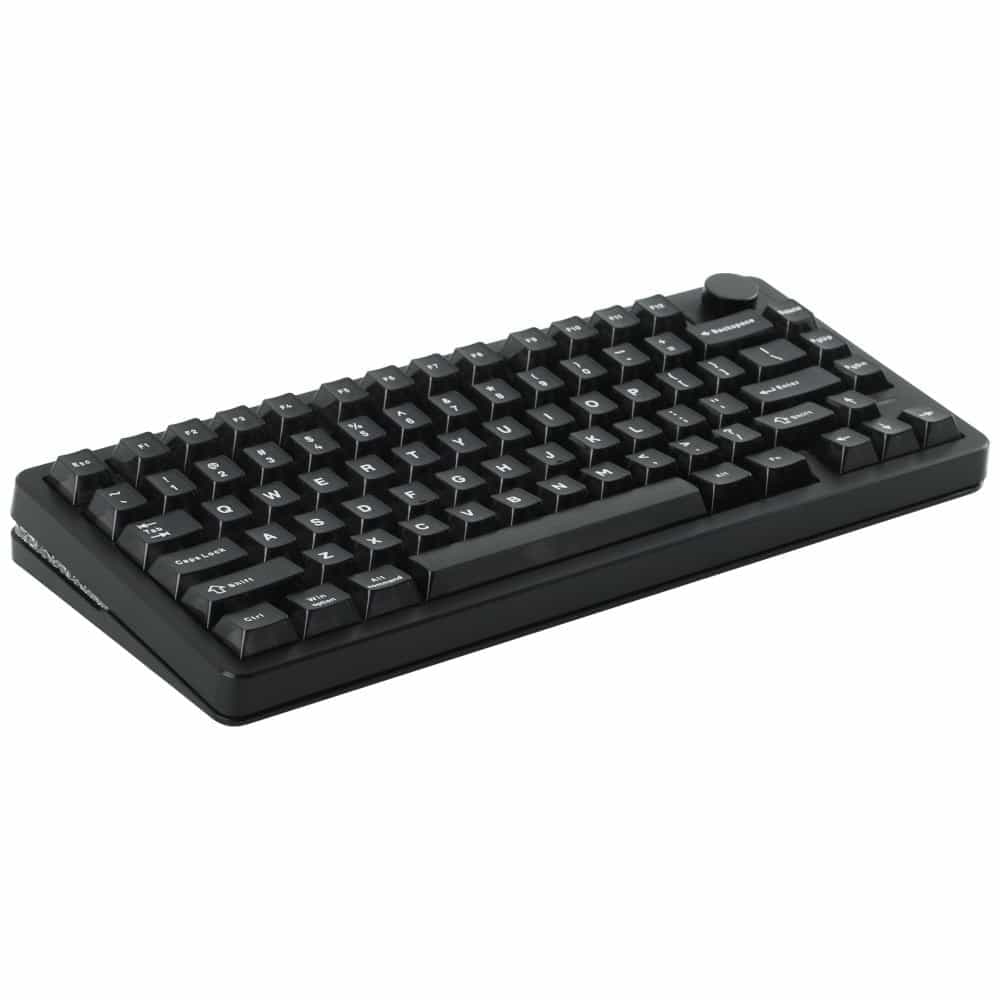 Epomaker HE75 V2 Μηχανικό Πληκτρολόγιο, Jade HE Switch, Μαύρο-Κρεμ 3