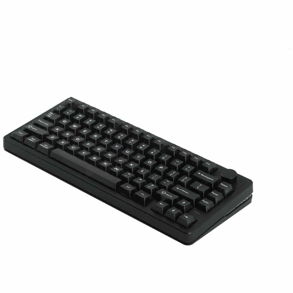 Epomaker HE75 V2 Μηχανικό Πληκτρολόγιο, Jade HE Switch, Μαύρο-Κρεμ 4