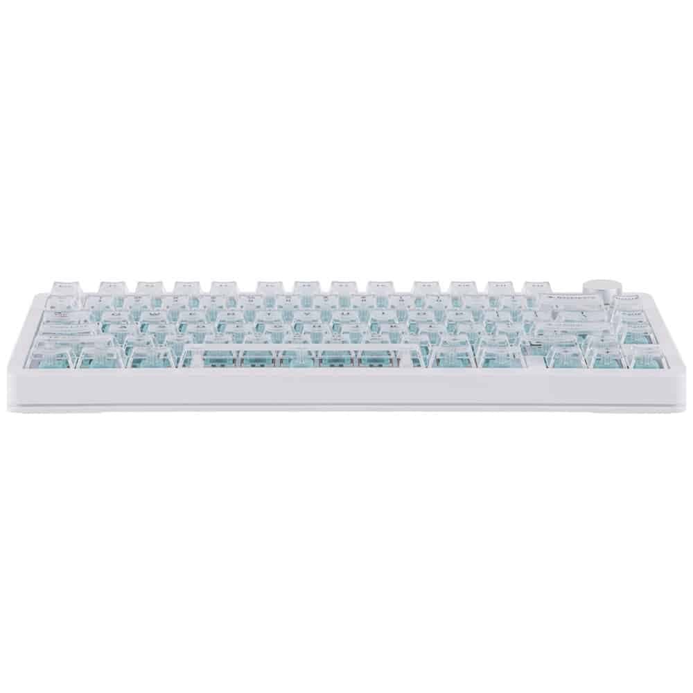 Epomaker HE75 V2 Μηχανικό Πληκτρολόγιο, Jade HE Switch, Λευκό-Κρεμ 3