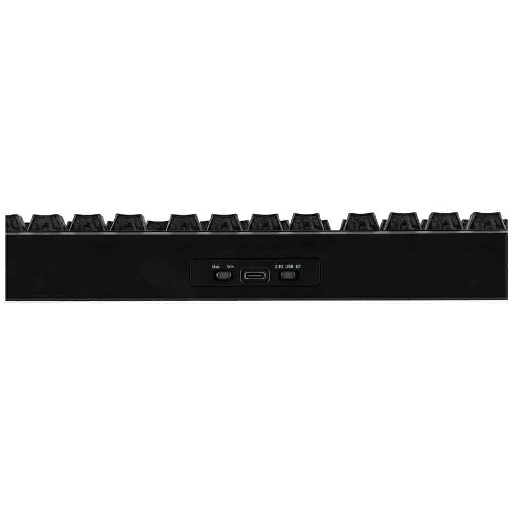 Epomaker TH80 V2 Μηχανικό Πληκτρολόγιο, Jade Switch, Μαύρο-Γκρι-Κρεμ 10