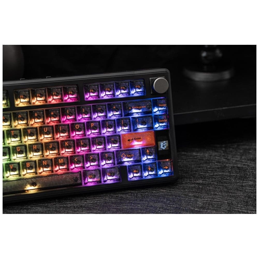 Epomaker TH80 V2 Μηχανικό Πληκτρολόγιο, Jade Switch, Μαύρο-Γκρι-Κρεμ 30