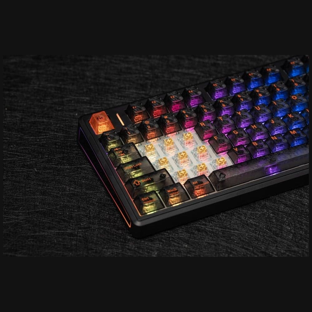Epomaker TH80 V2 Μηχανικό Πληκτρολόγιο, Jade Switch, Μαύρο-Γκρι-Κρεμ 31