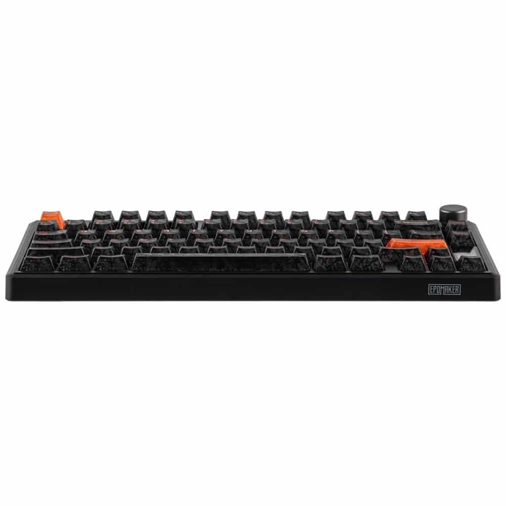 Epomaker TH80 V2 Μηχανικό Πληκτρολόγιο, Jade Switch, Μαύρο-Γκρι-Κρεμ 6
