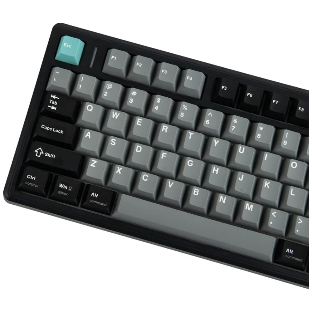 Epomaker TH80 V2 Pro Μηχανικό Πληκτρολόγιο, Silent V2 Switch, Μαύρο-Θαλασσινό Αλάτι 4