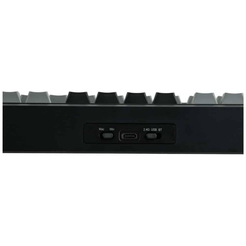 Epomaker TH80 V2 Pro Μηχανικό Πληκτρολόγιο, Silent V2 Switch, Μαύρο-Θαλασσινό Αλάτι 8