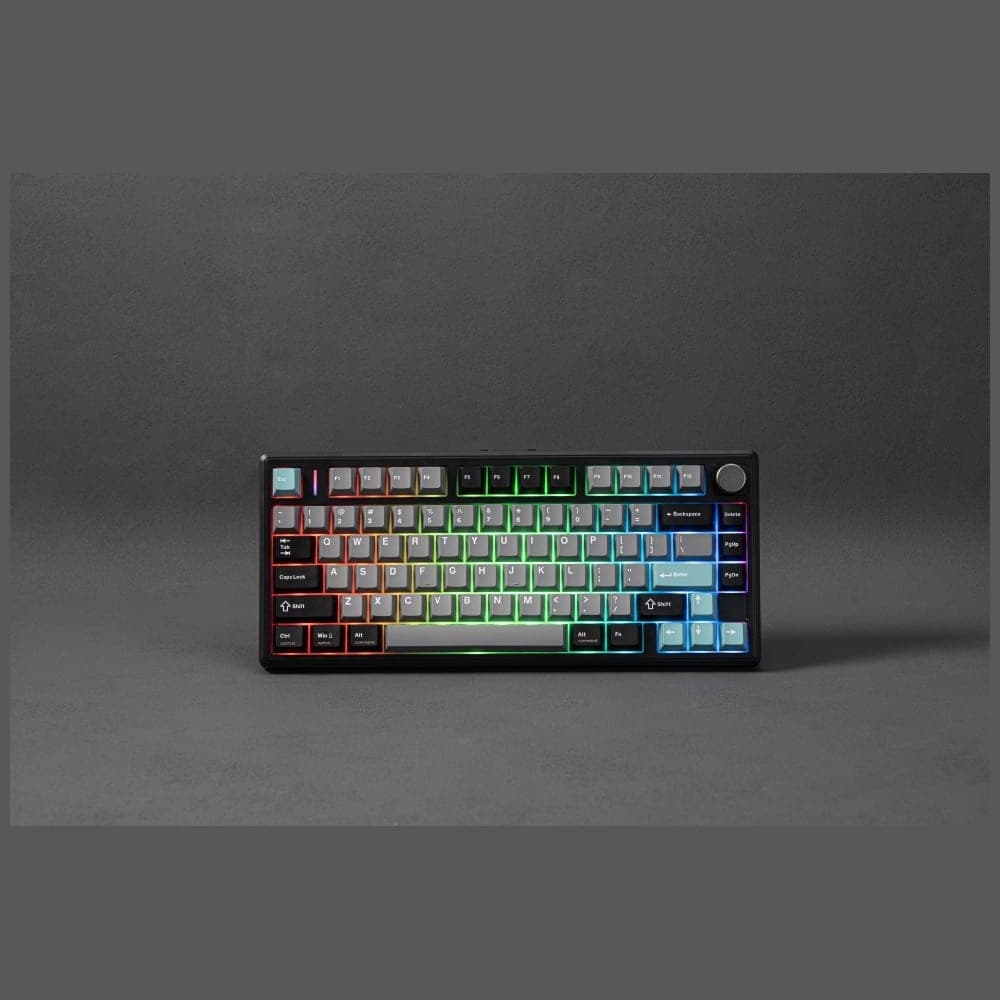 Epomaker TH80 V2 Pro Μηχανικό Πληκτρολόγιο, Silent V2 Switch, Μαύρο-Θαλασσινό Αλάτι 25