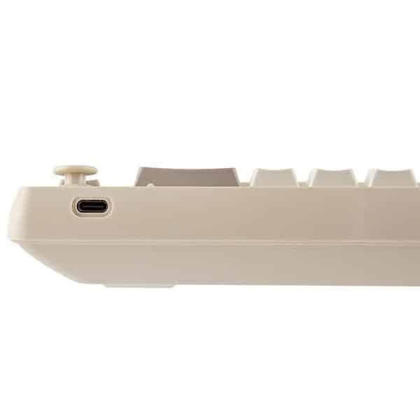 Epomaker RT100 Μηχανικό Πληκτρολόγιο ANSI, Wisteria Linear Switch, Λευκό 6
