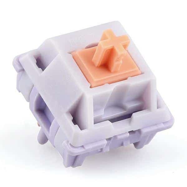 Epomaker RT100 Μηχανικό Πληκτρολόγιο ANSI, Wisteria Linear Switch, Λευκό 7